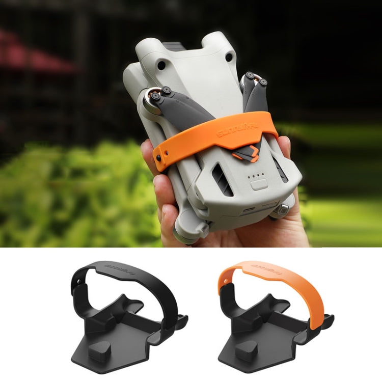 Sunnylife MM3-SJ398 para Mini 3 Pro Propeller Blade Retainer Chasis Cover, For DJI Mini 3 Pro(Black), For DJI Mini 3 Pro(Dual -color)