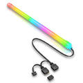 Tira de lámpara LED de silicona decorativa para ordenador con barra de luz de chasis ARGB, Y360 Round