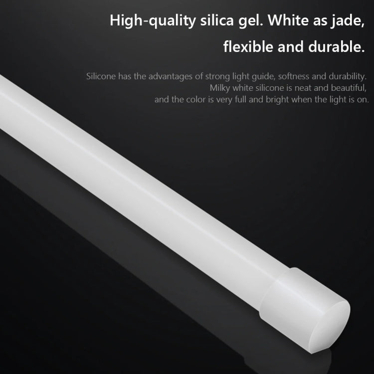 Tira de lámpara LED de silicona decorativa para ordenador con barra de luz de chasis ARGB, Y360 Round