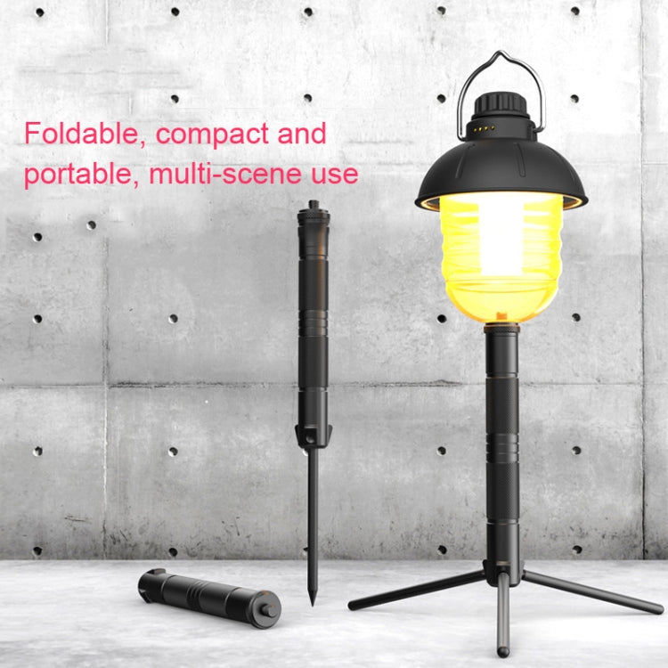 Trípode de aleación de aluminio portátil plegable Soporte de luz Teléfono móvil Trípode en vivo
