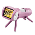Microscopio de cámara para niños Microscopio electrónico USB Lupa digital, Children Camera Pink, Children Camera Silver Gray