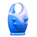 Sayin SY-950 Radio pequeña portátil a prueba de agua AM / FM Radio de banda universal para ancianos, SY-950 Blue, SY-950 Black