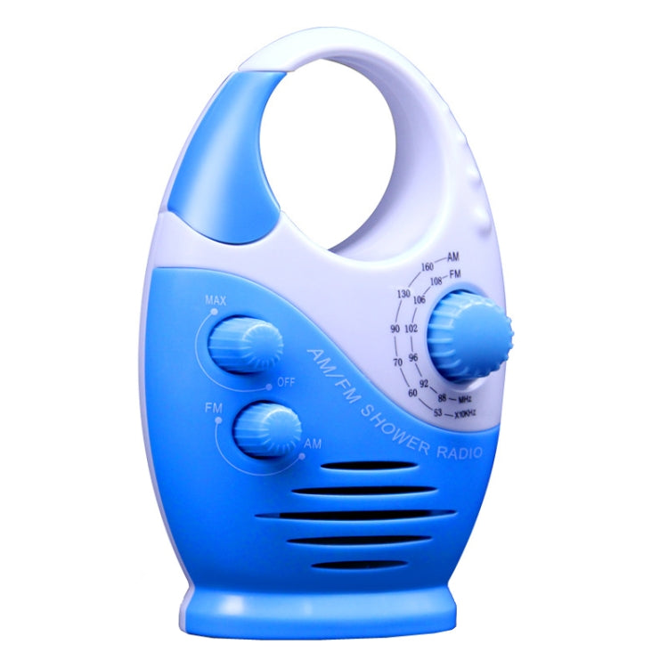Sayin SY-950 Radio pequeña portátil a prueba de agua AM / FM Radio de banda universal para ancianos, SY-950 Blue, SY-950 Black