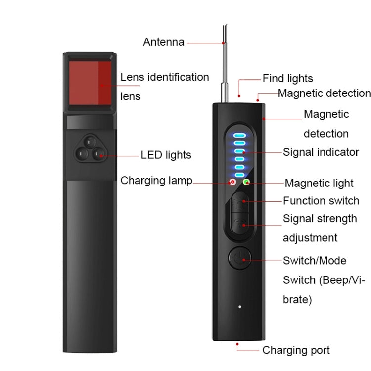 Detector de localizador anti-GPS anti-monitoreo X13, X13