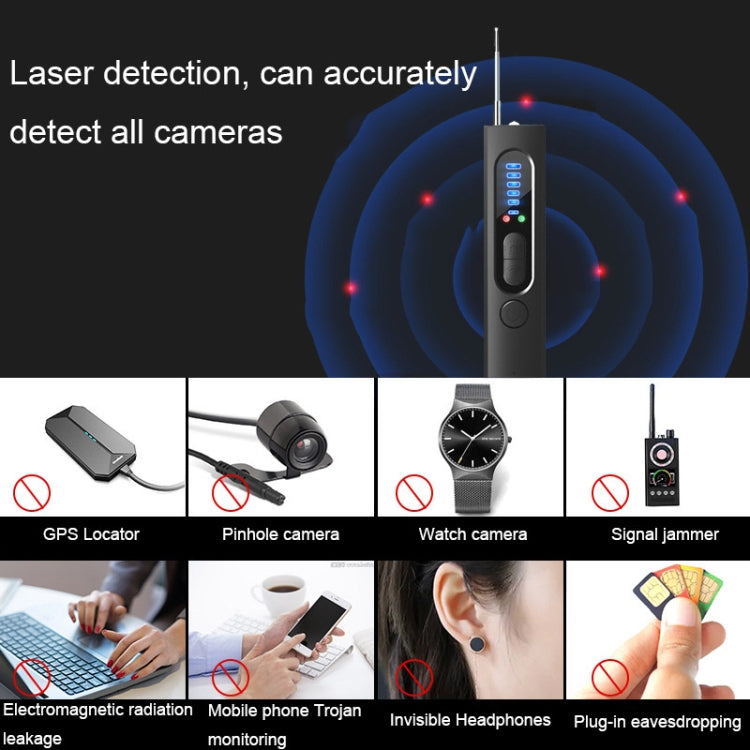 Detector de localizador anti-GPS anti-monitoreo X13, X13