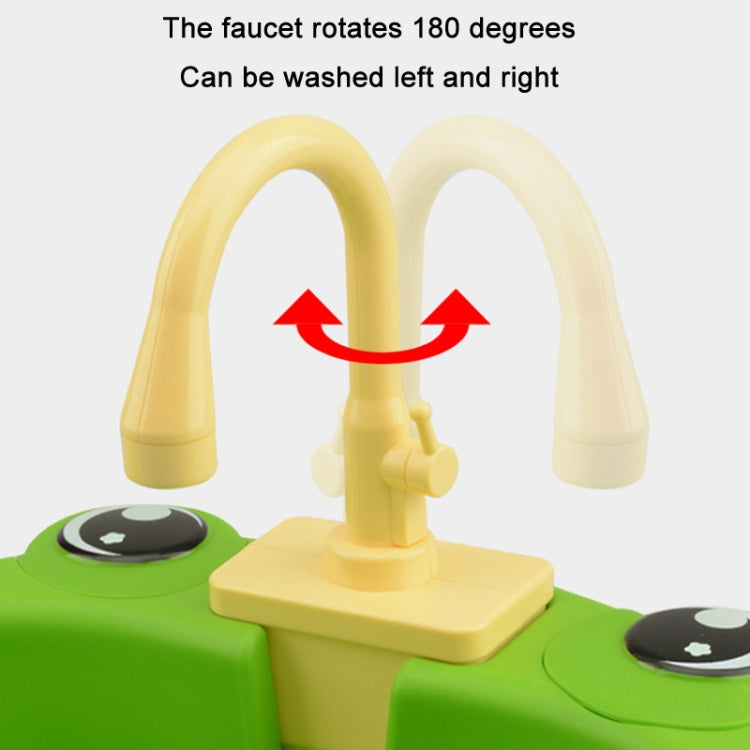 Juguetes de cocina para niños Lavavajillas de agua circulante eléctrica, Panda, Yellow Duck, Yellow, Blue, Pink, Green, Giraffe, Dinosaur