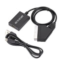 Convertidor HDMI a euroconector Adaptador de vídeo HD 1080p, HDMI to SCART 1080P