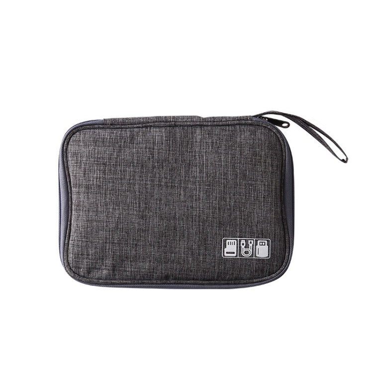 Bolsa de almacenamiento a prueba de polvo para accesorios digitales Power Hard Drive, estilo:, Data Cable Bag (Navy), Data Cable Bag (Gray), Data Cable Bag (Black), Power Bank Bag (Blue), Power Bank Bag (Gray), Power Bank Bag (Black)