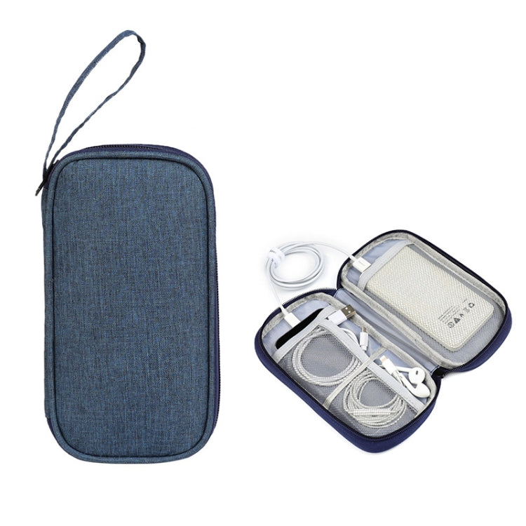 Bolsa de almacenamiento a prueba de polvo para accesorios digitales Power Hard Drive, estilo:, Data Cable Bag (Navy), Data Cable Bag (Gray), Data Cable Bag (Black), Power Bank Bag (Blue), Power Bank Bag (Gray), Power Bank Bag (Black)