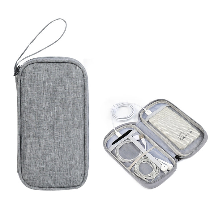 Bolsa de almacenamiento a prueba de polvo para accesorios digitales Power Hard Drive, estilo:, Data Cable Bag (Navy), Data Cable Bag (Gray), Data Cable Bag (Black), Power Bank Bag (Blue), Power Bank Bag (Gray), Power Bank Bag (Black)