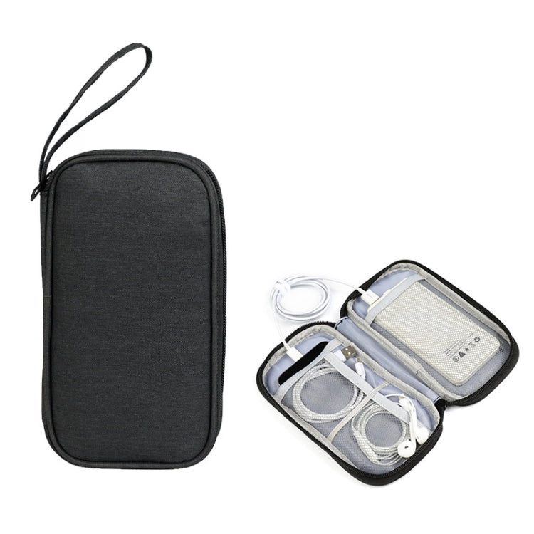 Bolsa de almacenamiento a prueba de polvo para accesorios digitales Power Hard Drive, estilo:, Data Cable Bag (Navy), Data Cable Bag (Gray), Data Cable Bag (Black), Power Bank Bag (Blue), Power Bank Bag (Gray), Power Bank Bag (Black)