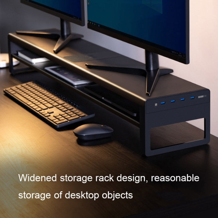 Estante para monitor de escritorio multifuncional Vaydeer, especificaciones:, Single-layer Type (No USB), Single-layer Type (USB 3.0+3xUSB 2.0), Single-layer  Type (Wireless Charger), Single-layer Type (Fast-changer), Drawer Type (No USB)              ...