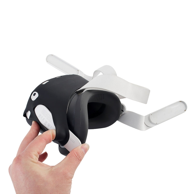 Funda VR a prueba de golpes y polvo para Oculus Quest 2, Blanco, Rojo, Azul, Negro