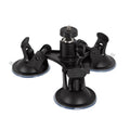 Soporte de vehículo de propósito general para automóvil Base de grabación de video de vidrio fijo con ventosa, Suction Cup+PTZ, Suction Cup+PTZ+Gopro Screw, Suction Cup+PTZ+Phone Clip