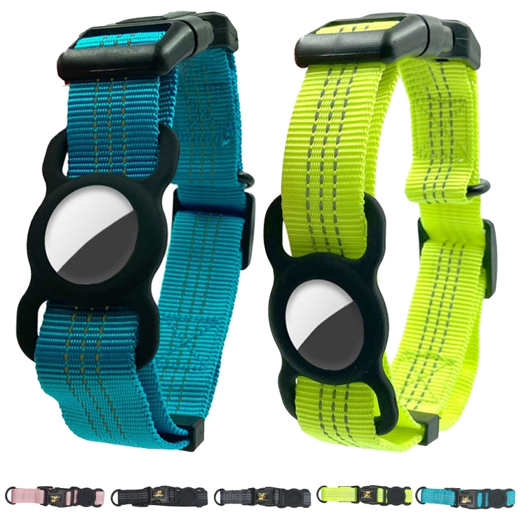 PUGGA GG1002 Poliéster Collares para mascotas Perro GPS Dispositivo Protector Collar, Tamaño:, M, L