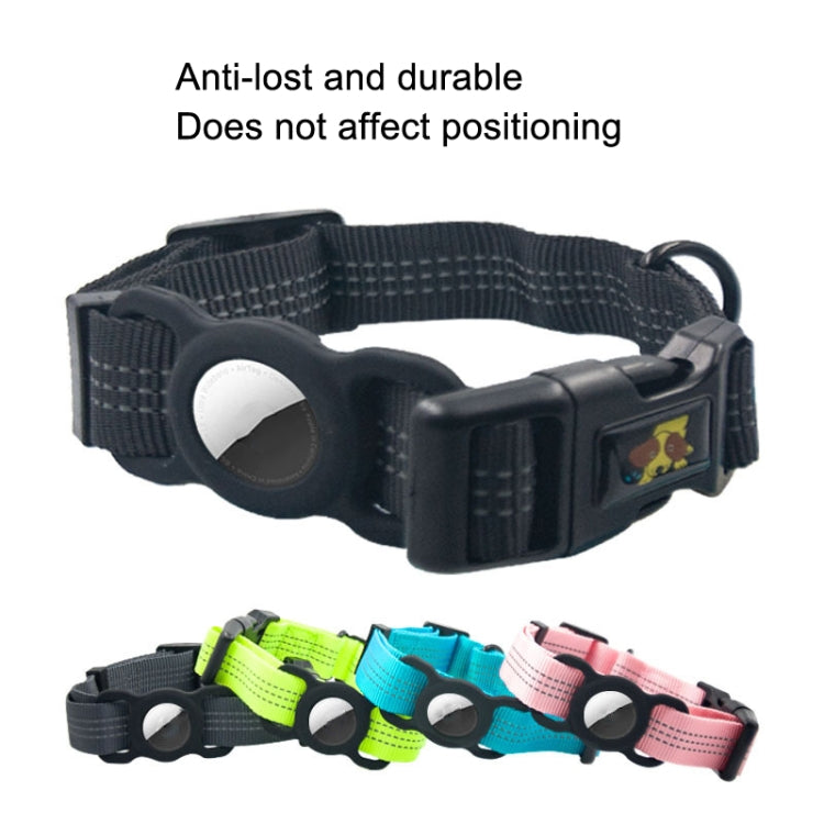 PUGGA GG1002 Poliéster Collares para mascotas Perro GPS Dispositivo Protector Collar, Tamaño:, M, L