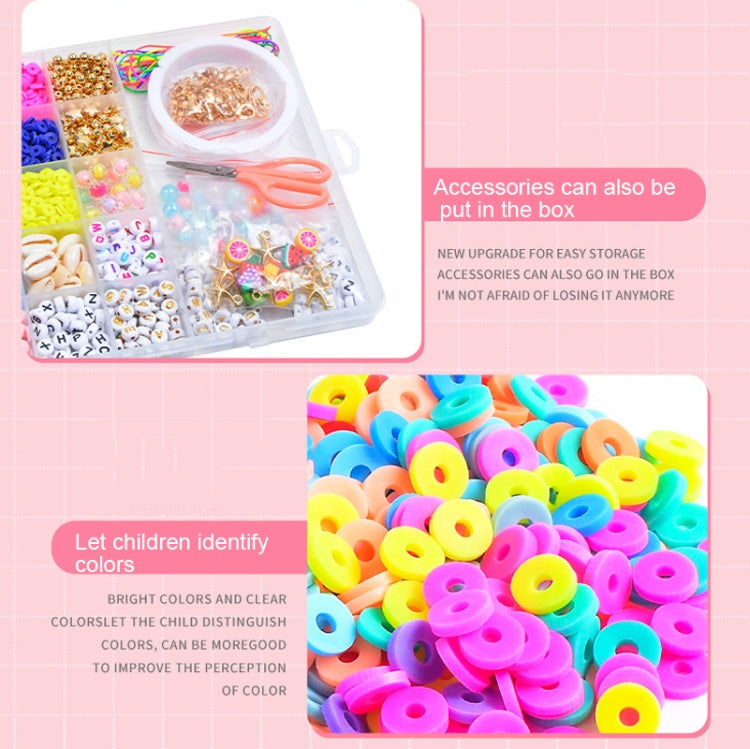 25 rejillas de 6 mm de cuentas de cerámica suave en escamas, materiales para hacer collares y pulseras DIY, 25 Grid