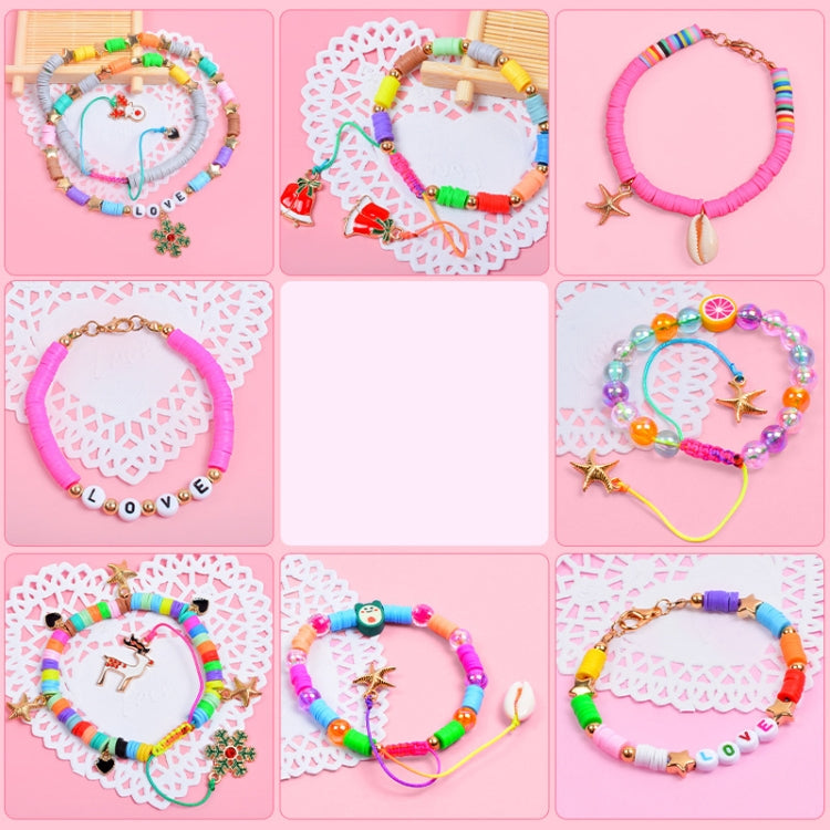 25 rejillas de 6 mm de cuentas de cerámica suave en escamas, materiales para hacer collares y pulseras DIY, 25 Grid