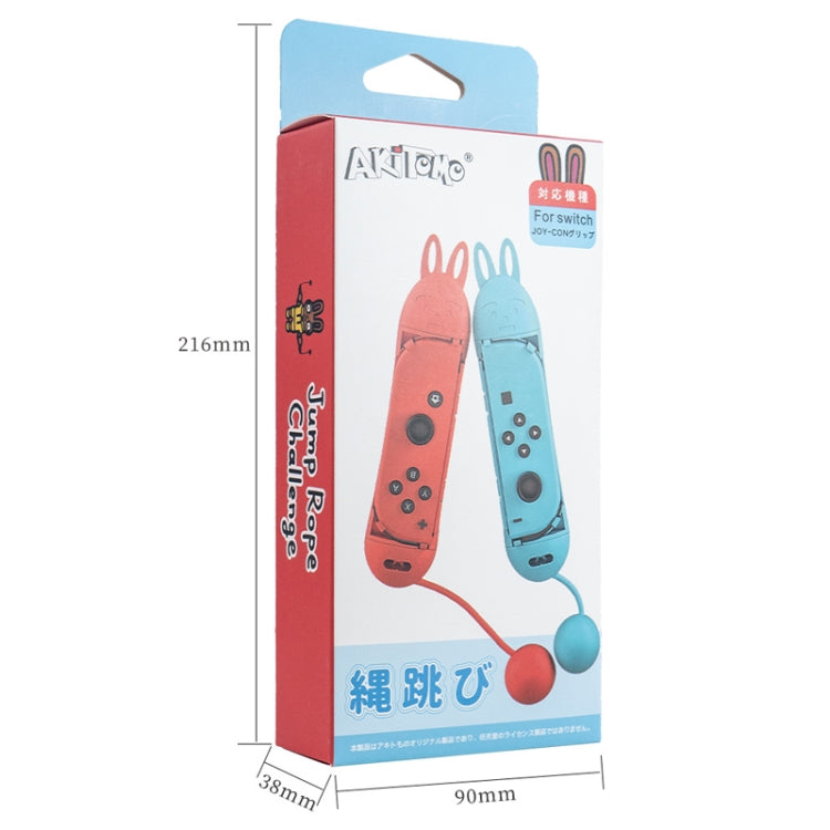 Controlador de Gamepad de cuerda de saltar para interruptor JOY-CON, For Switch JOY-CON Pink, For Switch JOY-CON Green Blue, For Switch JOY-CON Red Blue