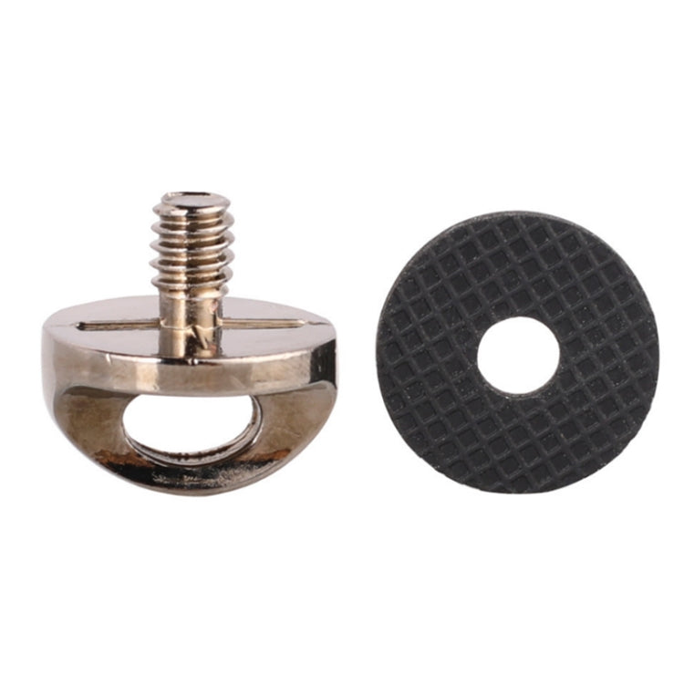 5 PCS 1/4 Cámara digital Base Tornillo Accesorios fotográficos, Thread, Plaid