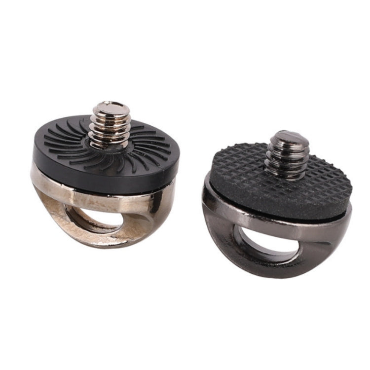 5 PCS 1/4 Cámara digital Base Tornillo Accesorios fotográficos, Thread, Plaid