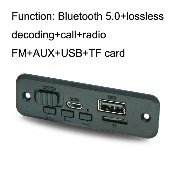JQ-D102BT con amplificador Grabación de llamadas Módulo de placa decodificadora MP3 Bluetooth, JQ-D102BT