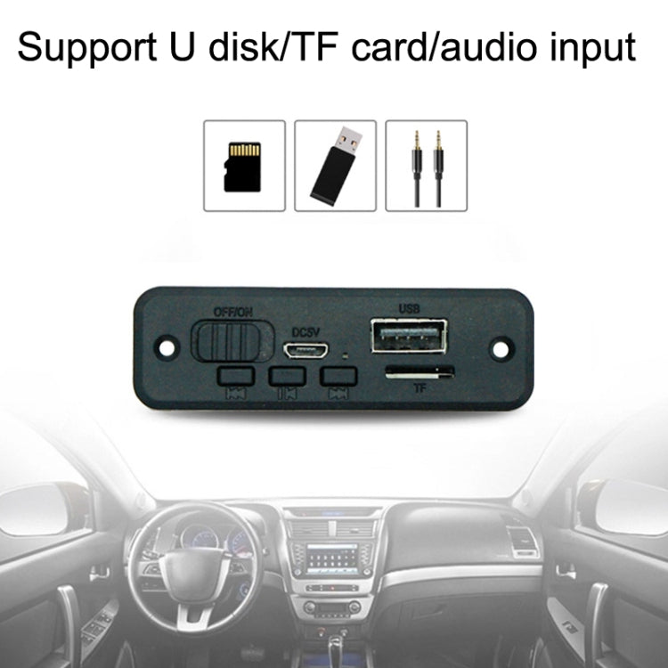 JQ-D102BT con amplificador Grabación de llamadas Módulo de placa decodificadora MP3 Bluetooth, JQ-D102BT