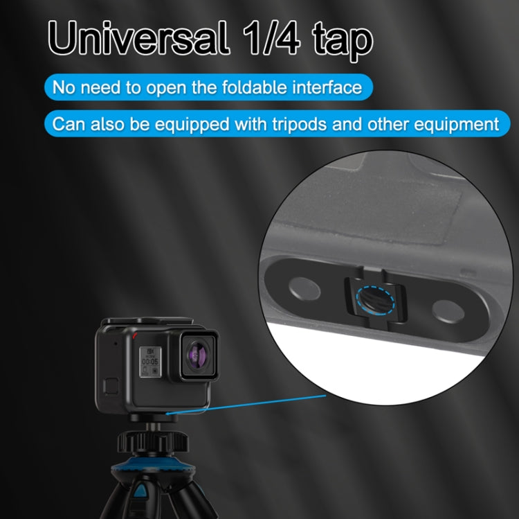 Base de repuesto magnética plegable de metal para GoPro HERO10 Black / HERO9 Black / HERO8 Black/MAX