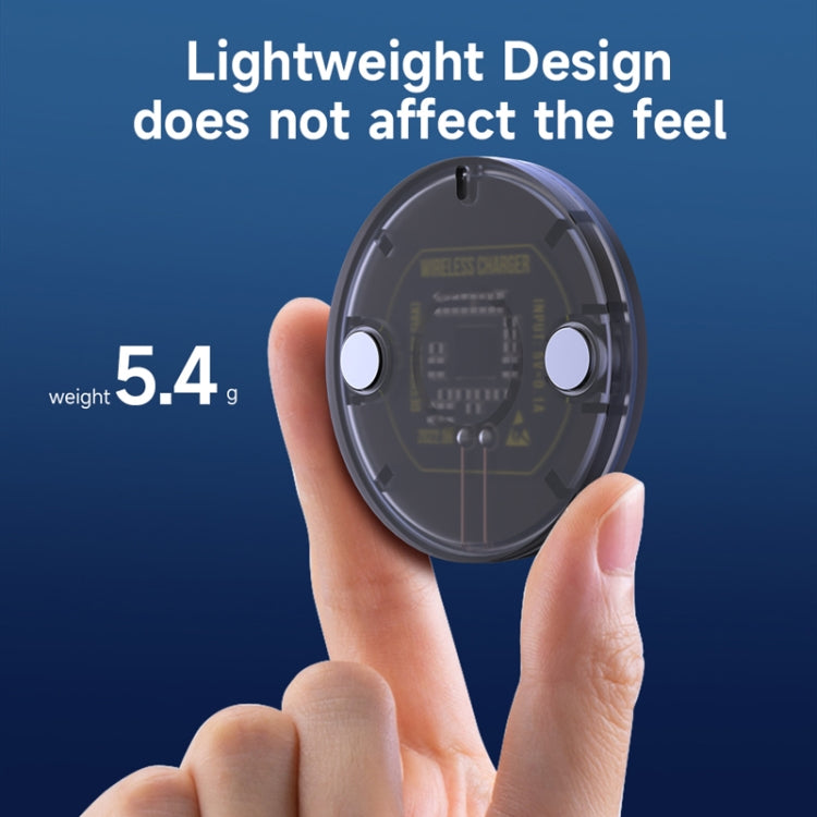 Módulo de carga inalámbrica para ratón Logitech G502 / G703 / G403 / G903 / GPW / GPW2, Transparent, Transparent + Wireless Charging, Flash