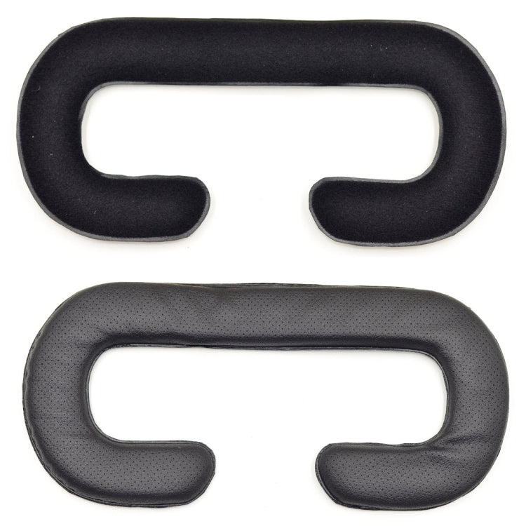 2 uds PU cuero cara espuma máscara para ojos cubierta para HTC VIVE auriculares VR, Thick 2cm, Thin 1.5cm