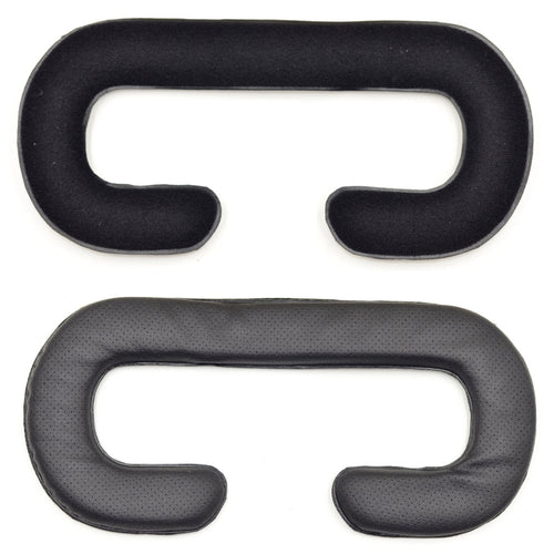 2 uds PU cuero cara espuma máscara para ojos cubierta para HTC VIVE auriculares VR, Thick 2cm, Thin 1.5cm