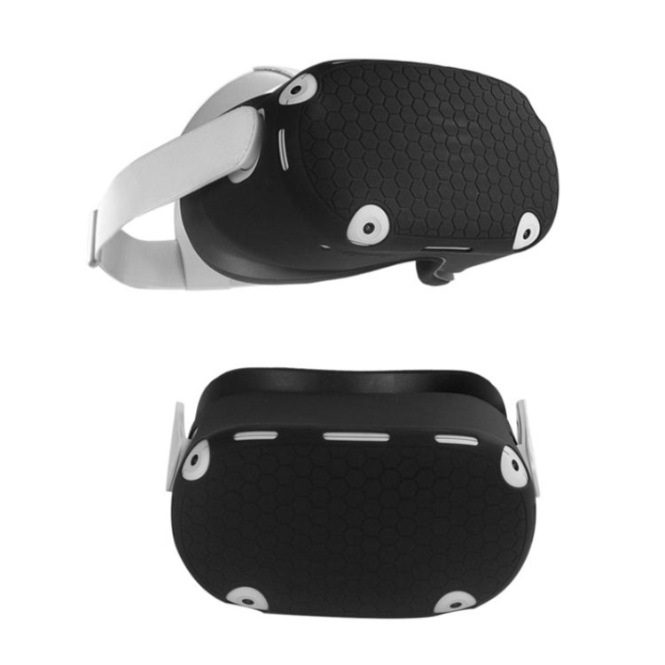 6 unids/set para Oculus quest2 cubierta de controlador de consola todo incluido de silicona, Blanco, Azul, Negro, Rojo