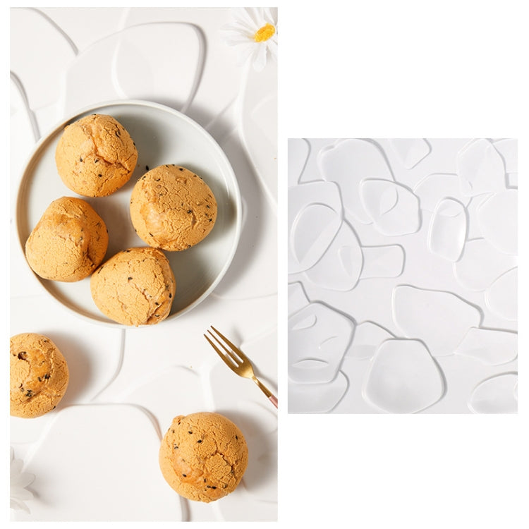 Apoyos de la foto del tablero del fondo del tiroteo del estéreo 3D del material del PVC, los 50 x los 50cm, D081 Waves White, D094 European -style White, D095 Square Brick White, D105 Ripple White, D133 Cook White, D137 Simple White