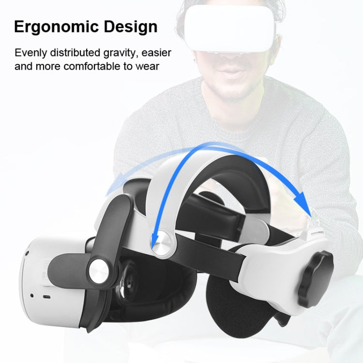 MQ2 Elite Edition correa de cabeza ajustable intercambiable para Oculus Quest2
