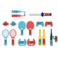 DOBE TNS-2125 Juego deportivo somatosensorial 18 en 1 para Nintendo Switch, DOBE 18 In 1