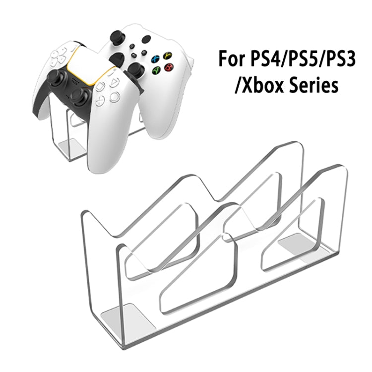 IPLAY HBX-433 Gamepad Soporte de exhibición de escritorio transparente para PS4 / PS5 / PS3 / Xbox / Switch, HBX-433