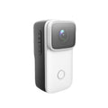Cámara de acción de pulgar 4K HD Cámara WiFi antivibración, (White), (Black)