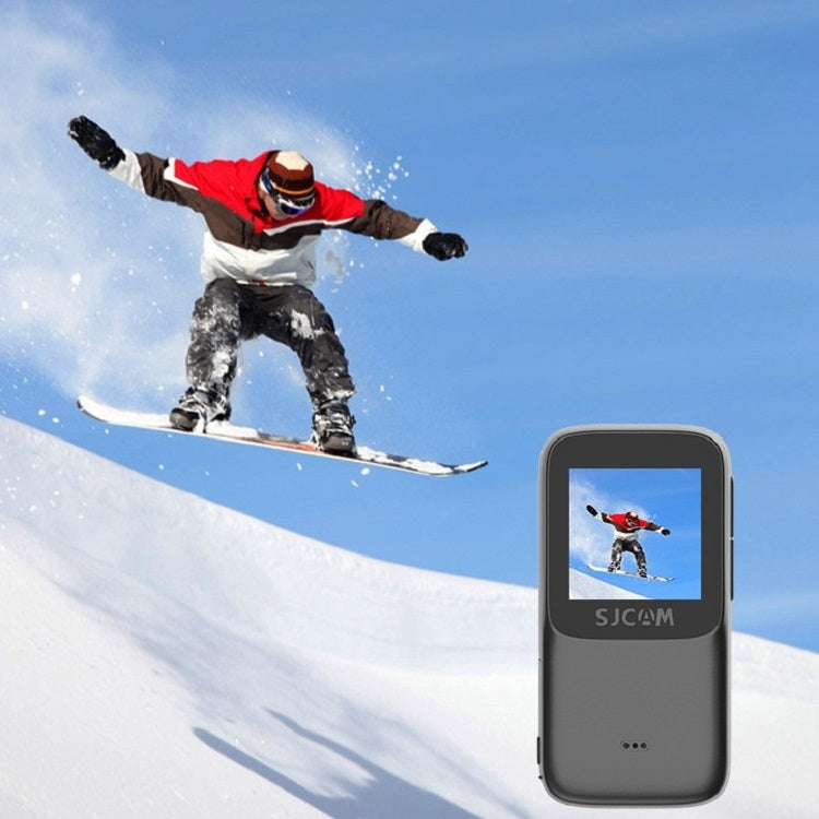 Cámara de acción de pulgar 4K HD Cámara WiFi antivibración, (White), (Black)