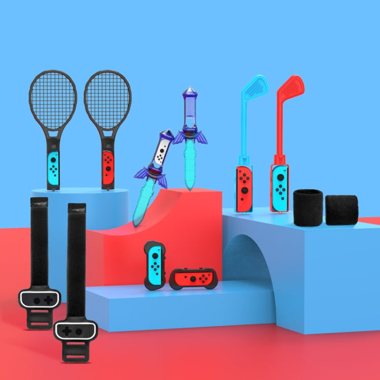 JYS JYS-NS241 Juego de accesorios de movimiento somatosensorial 12 en 1 para Nintendo Switch, JYS 12 In 1