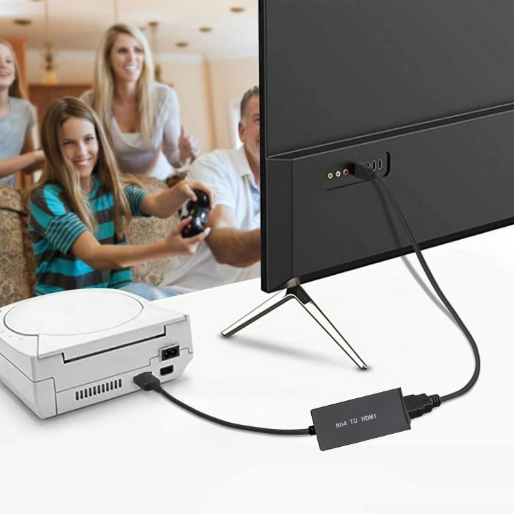 Cable convertidor N64 a HDMI HD para N64/GameCube/SNES, Converter HD Cable
