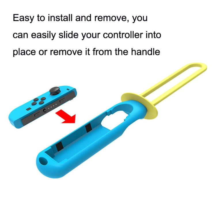 IPLAY HBS-447 10 en 1 agarre + correa de muñeca + correa + sable de luz + juego de deportes de raqueta para Nintendo Switch, IPLAY 10 In 1