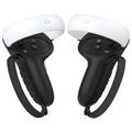 Cubierta protectora de silicona de medio paquete anticolisión del controlador VR para Oculus Quest 2