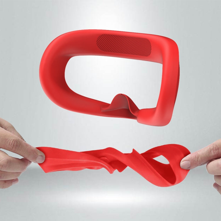 Funda protectora con mango de carcasa de lente de gafas VR para Oculus Quest 2, Blanco, Rojo, Verde
