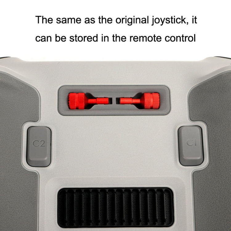 1 par Sunnylife MM3-YG393 para DJI Mini3 Pro DJI RC con control remoto de pantalla Thumb Rocker