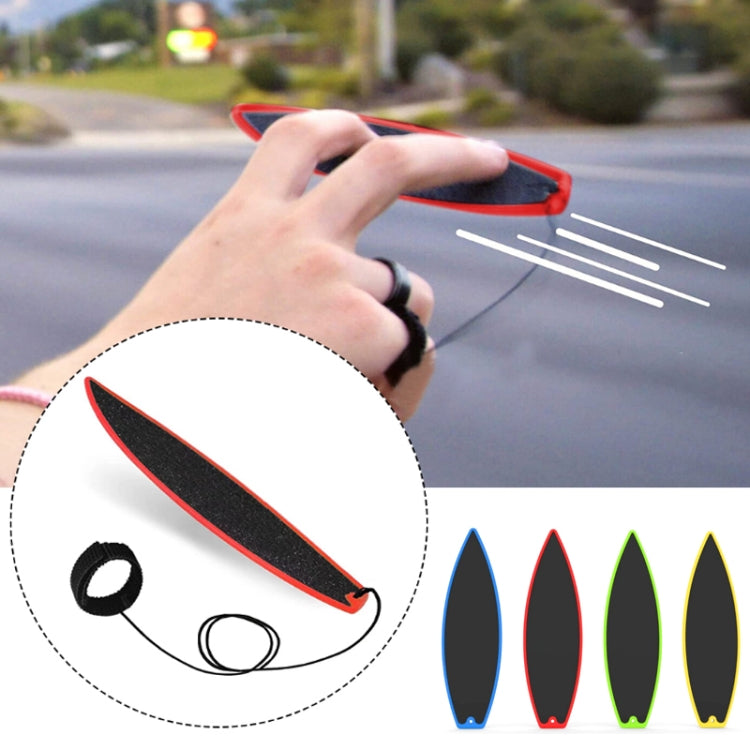 2 PCS Mini Fingertip Tabla de surf Niños Fingertip Skateboard Juguetes, Rojo, Amarillo, Azul, Verde