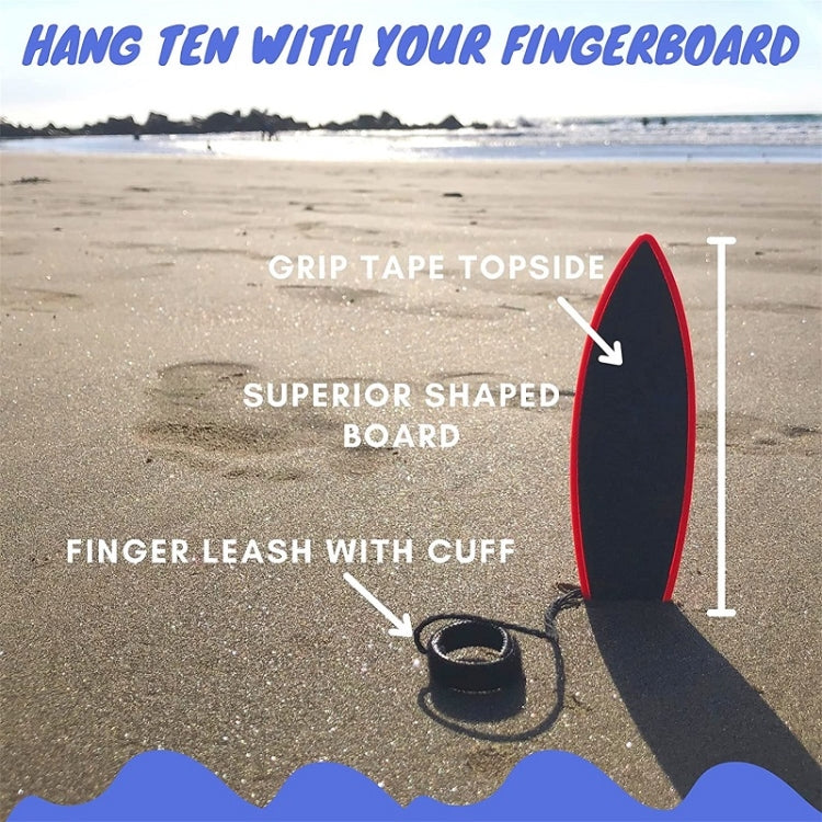 2 PCS Mini Fingertip Tabla de surf Niños Fingertip Skateboard Juguetes, Rojo, Amarillo, Azul, Verde