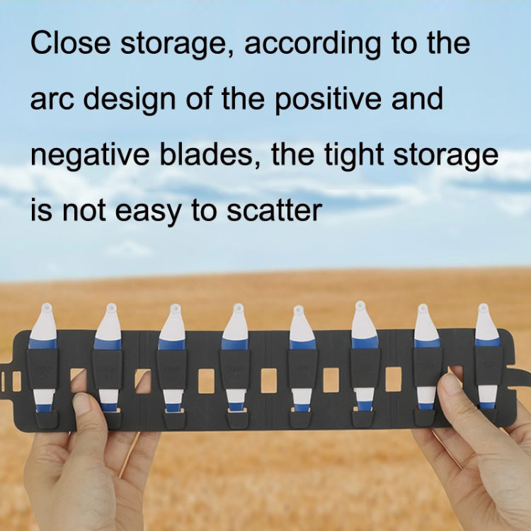 Sunnylife MM3-SN443 para palas de hélice Mini 3 Pro + bolsa de almacenamiento plegable de silicona, Red Strip+Gray Bag, Red Strip+Brown Bag, Blue Strip+Gray Bag, Blue Strip+Brown Bag, Yellow Strip+Gray Bag, Yellow Strip+Brown Bag