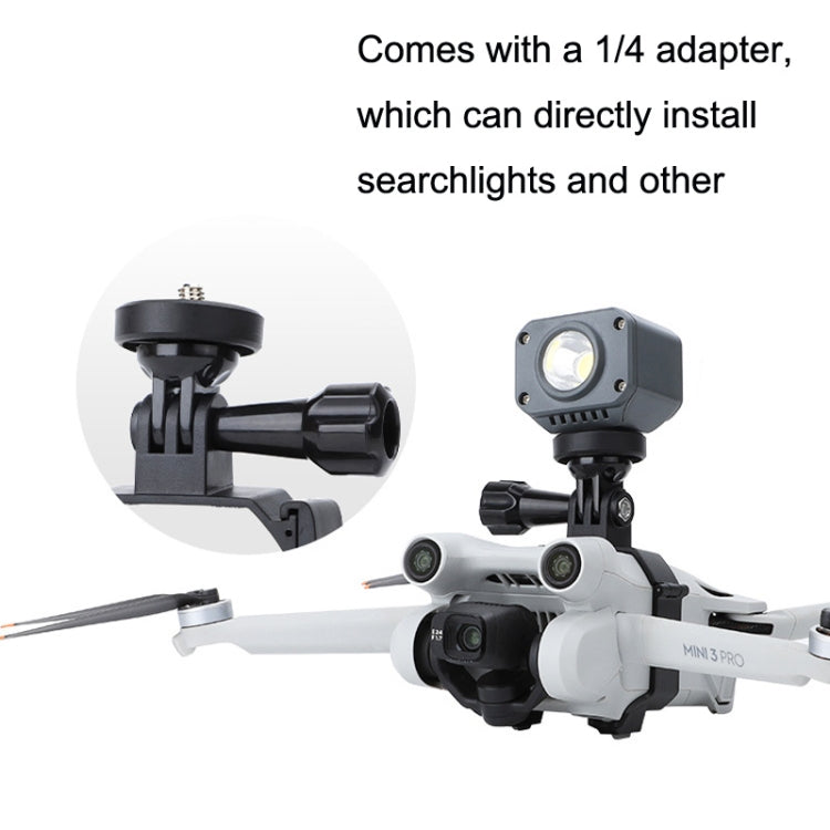 Sunnylife MM3-GZ459 para DJI Mini 3 Pro GoPro10 montaje de cámara de acción, Hanging Load, Searchlight, Hanging Load+Searchlight set