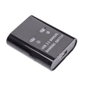 SW68 Conmutador 2 en 1 Compartidor de impresión automático USB, Black, Silver