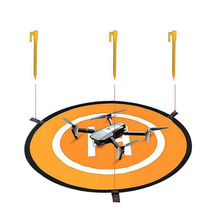 Plataforma de aterrizaje de helipuerto plegable universal para drones, Diameter 55cm Blue Orange, Diameter 75cm Blue Orange, Diameter 90cm Blue Orange, Diameter 110cm Blue Orange
